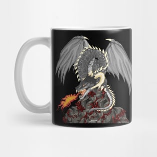 Grey Dragon Fantasy Novelty Gift Mug